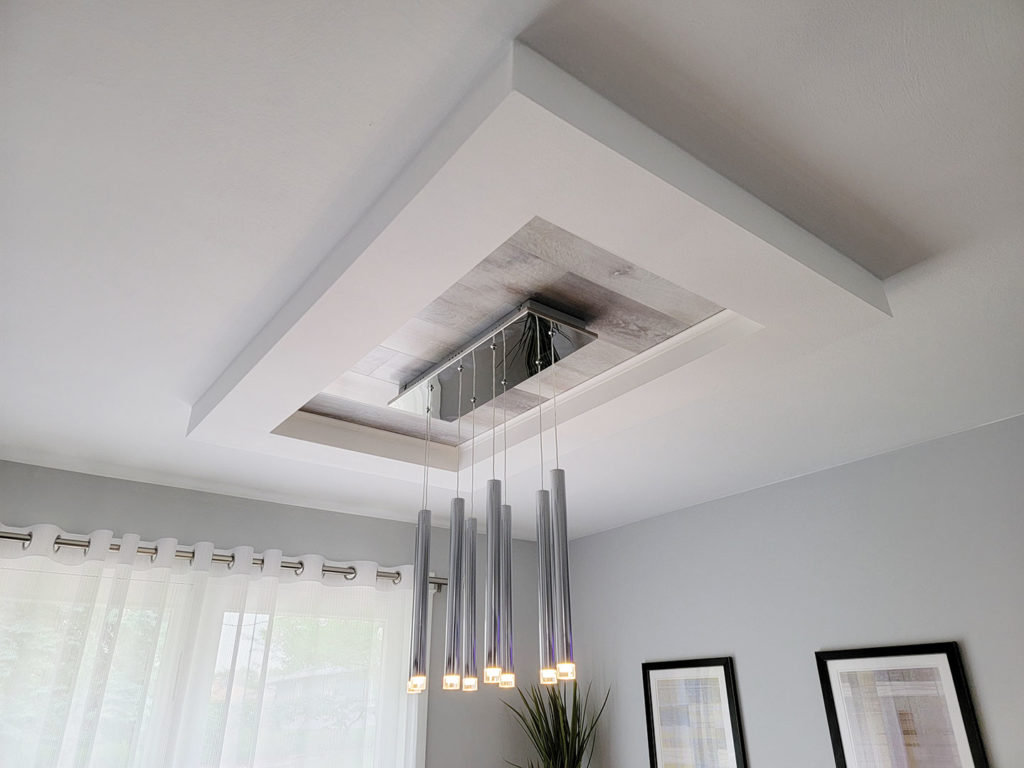 Custom ceiling light design